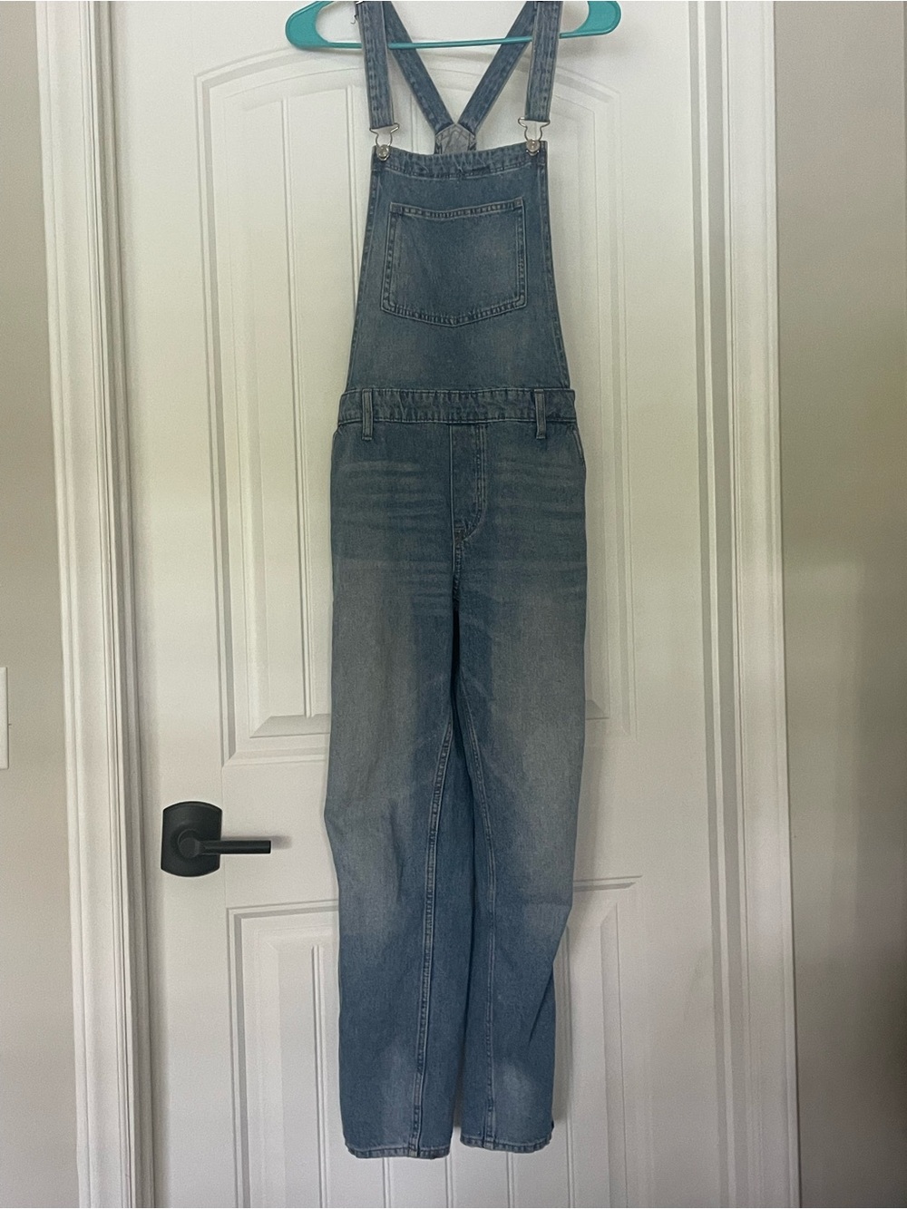Classic Denim Women’s Overalls - Light Blue